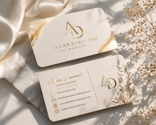 تصميم بطاقة أعمال فاخرة | Business Card
